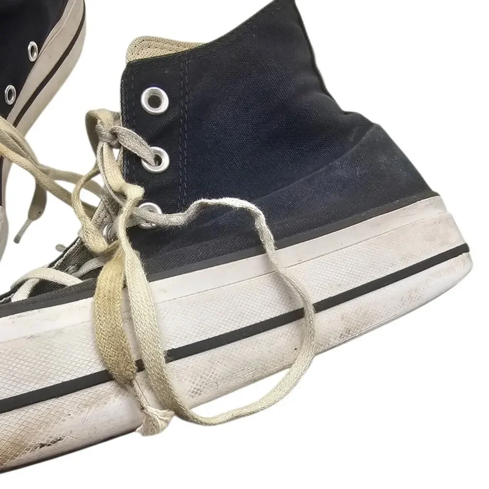 Converse Chuck Taylor All Star Platform High Top Sneakers Black Size 8